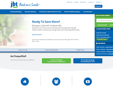 Jonestown Bank & Trust Homepage Thumbnail