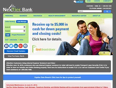 NexTier Bank Homepage Thumb