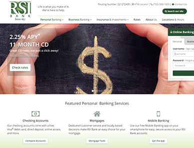 RSI Bank Homepage Thumbnail