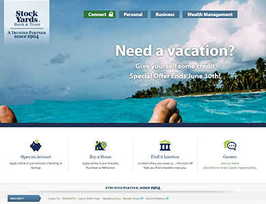 Stock Yards Bank & Trust Homepage Thumbnail