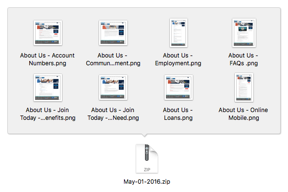 Screenshot of a website daily capture from WRRS